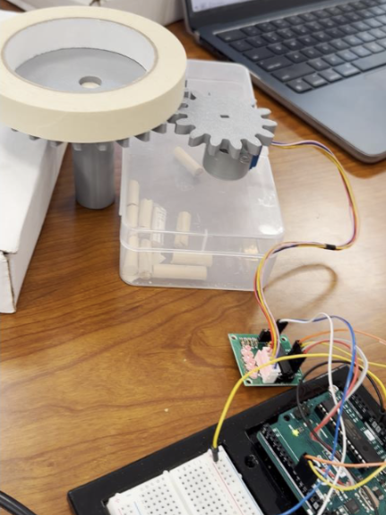 Gameboard working prototype with Arduino wiring