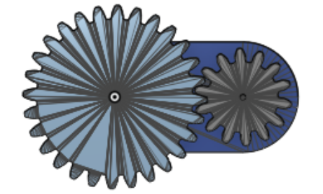 Gameboard gear mechanism design